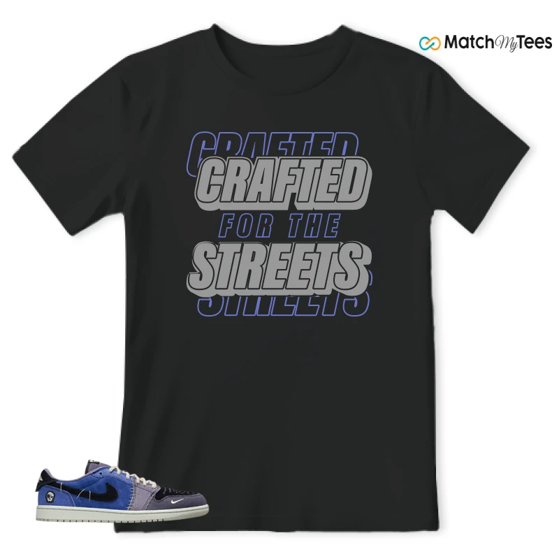 NIKE AIR JORDAN 1 RETRO LOW OG X ZION WILLIAMSON VOODOO ALTERNATE SNEAKER Matching Tees t-shirt