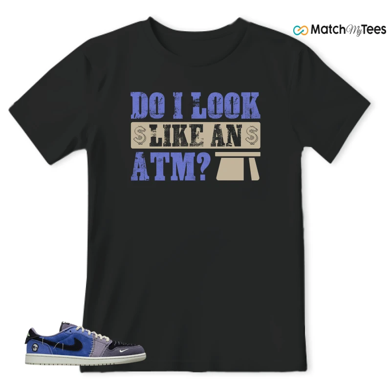 NIKE AIR JORDAN 1 RETRO LOW OG X ZION WILLIAMSON VOODOO ALTERNATE SNEAKER Matching Tees t-shirt