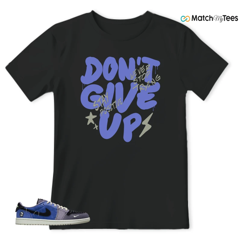 NIKE AIR JORDAN 1 RETRO LOW OG X ZION WILLIAMSON VOODOO ALTERNATE SNEAKER Matching Tees t-shirt