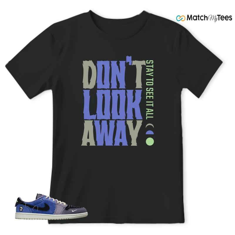 NIKE AIR JORDAN 1 RETRO LOW OG X ZION WILLIAMSON VOODOO ALTERNATE SNEAKER Matching Tees t-shirt