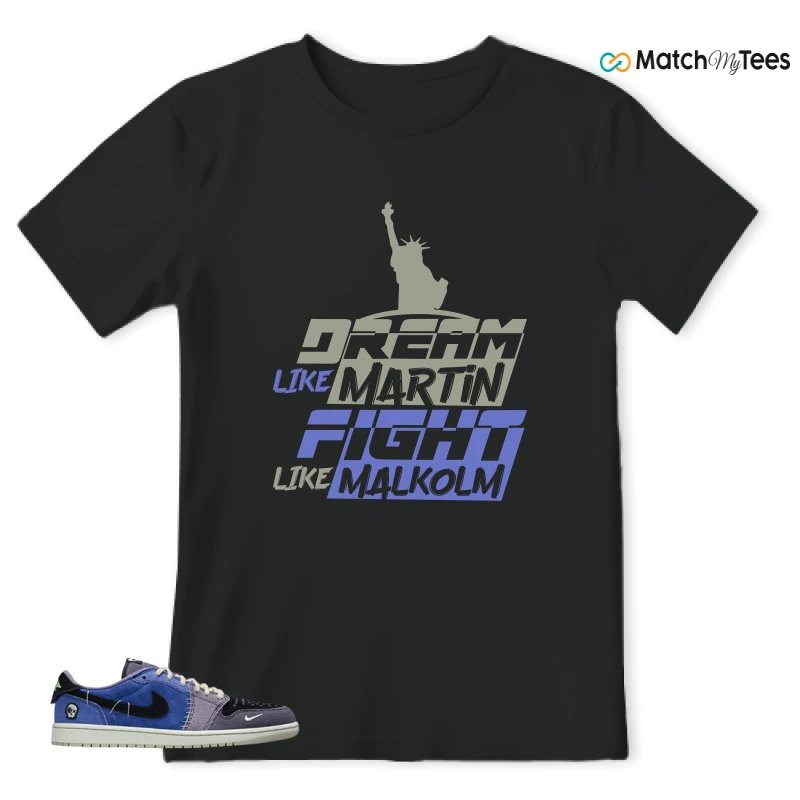 NIKE AIR JORDAN 1 RETRO LOW OG X ZION WILLIAMSON VOODOO ALTERNATE SNEAKER Matching Tees t-shirt