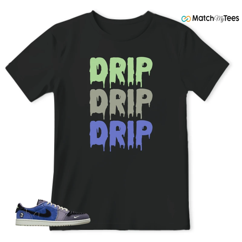 NIKE AIR JORDAN 1 RETRO LOW OG X ZION WILLIAMSON VOODOO ALTERNATE SNEAKER Matching Tees t-shirt