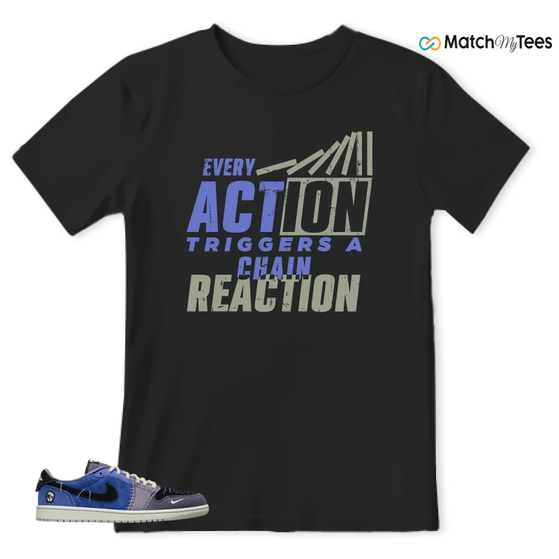 NIKE AIR JORDAN 1 RETRO LOW OG X ZION WILLIAMSON VOODOO ALTERNATE SNEAKER Matching Tees t-shirt