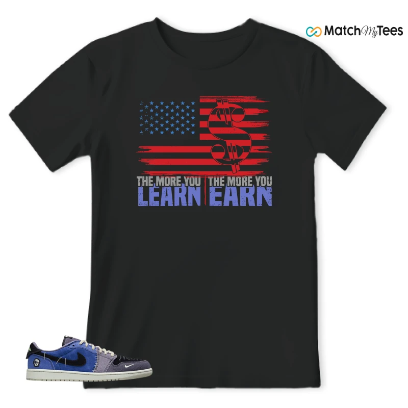NIKE AIR JORDAN 1 RETRO LOW OG X ZION WILLIAMSON VOODOO ALTERNATE SNEAKER Matching Tees t-shirt