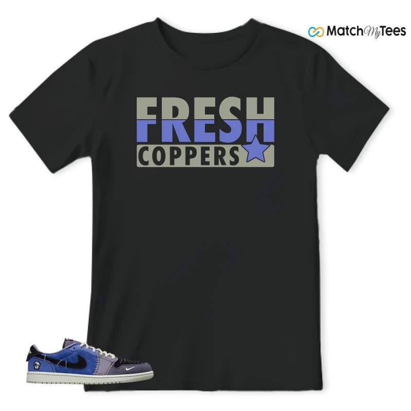 NIKE AIR JORDAN 1 RETRO LOW OG X ZION WILLIAMSON VOODOO ALTERNATE SNEAKER Matching Tees t-shirt