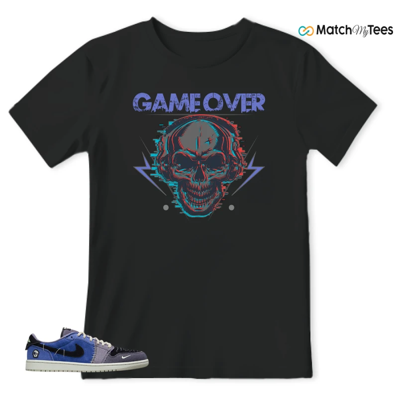 NIKE AIR JORDAN 1 RETRO LOW OG X ZION WILLIAMSON VOODOO ALTERNATE SNEAKER Matching Tees t-shirt