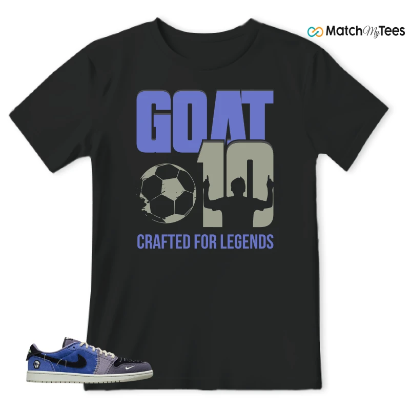NIKE AIR JORDAN 1 RETRO LOW OG X ZION WILLIAMSON VOODOO ALTERNATE SNEAKER Matching Tees t-shirt