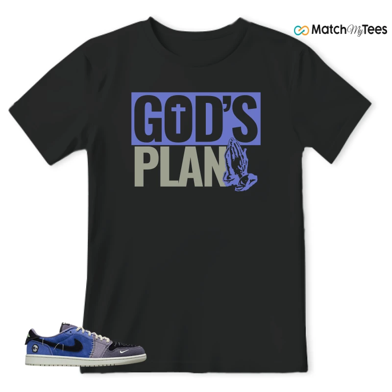 NIKE AIR JORDAN 1 RETRO LOW OG X ZION WILLIAMSON VOODOO ALTERNATE SNEAKER Matching Tees t-shirt