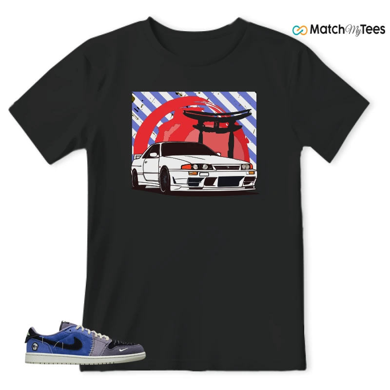 NIKE AIR JORDAN 1 RETRO LOW OG X ZION WILLIAMSON VOODOO ALTERNATE SNEAKER Matching Tees t-shirt