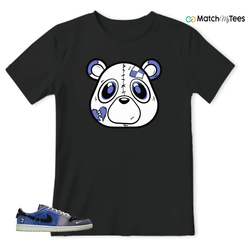 NIKE AIR JORDAN 1 RETRO LOW OG X ZION WILLIAMSON VOODOO ALTERNATE SNEAKER Matching Tees t-shirt
