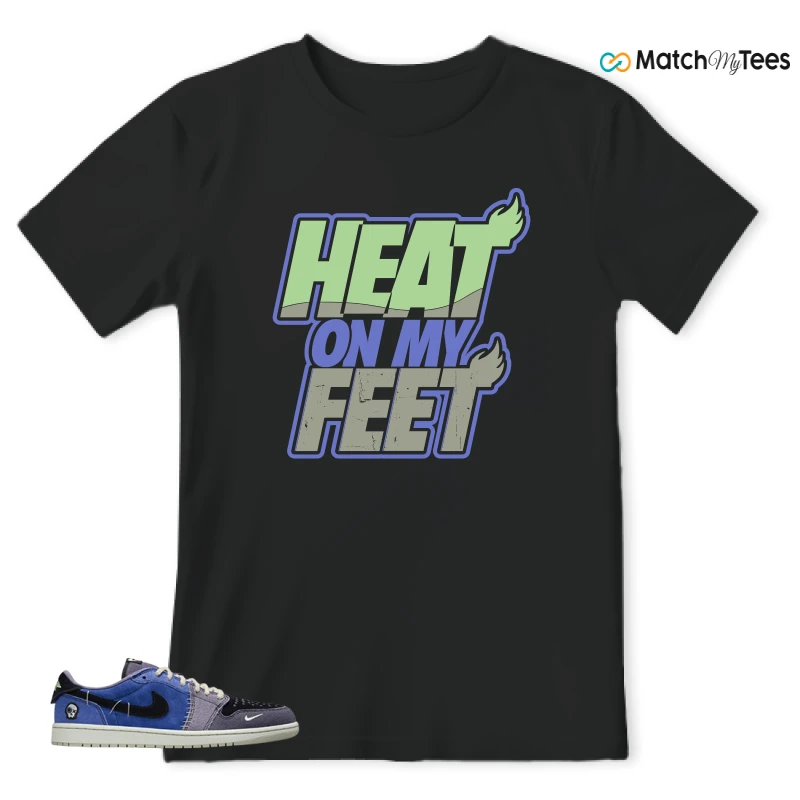 NIKE AIR JORDAN 1 RETRO LOW OG X ZION WILLIAMSON VOODOO ALTERNATE SNEAKER Matching Tees t-shirt