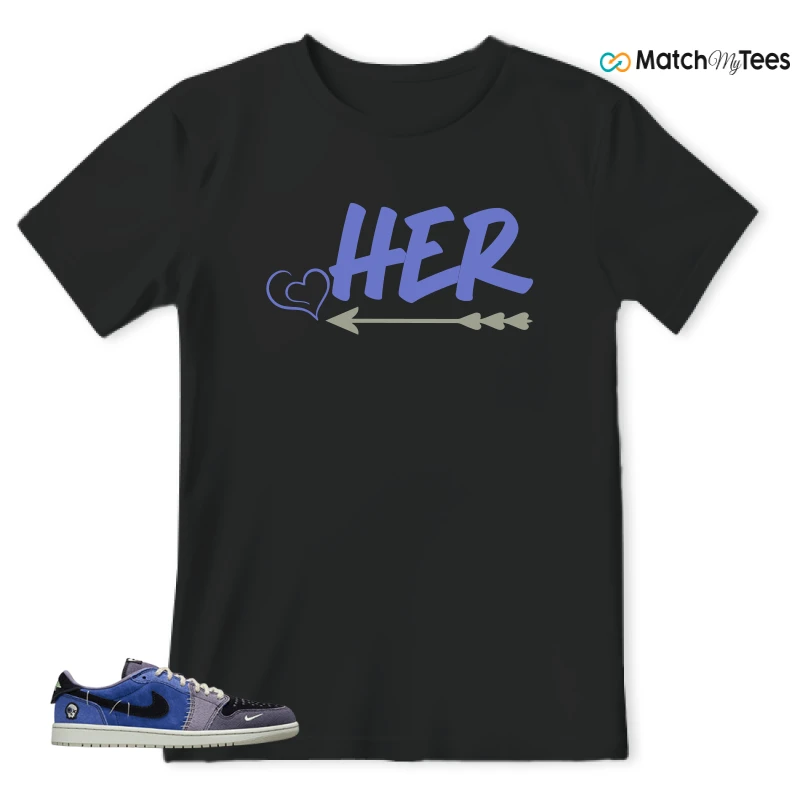 NIKE AIR JORDAN 1 RETRO LOW OG X ZION WILLIAMSON VOODOO ALTERNATE SNEAKER Matching Tees t-shirt