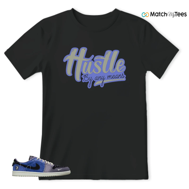 NIKE AIR JORDAN 1 RETRO LOW OG X ZION WILLIAMSON VOODOO ALTERNATE SNEAKER Matching Tees t-shirt