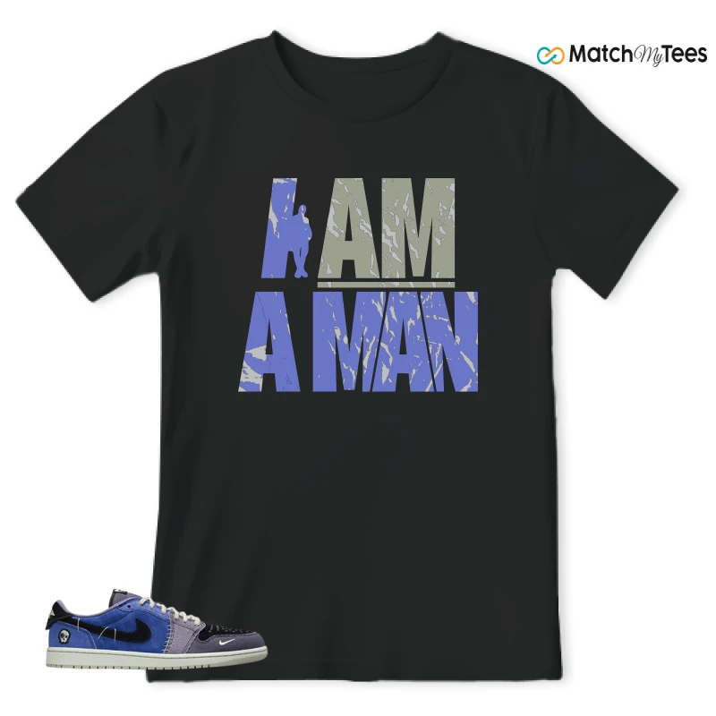 NIKE AIR JORDAN 1 RETRO LOW OG X ZION WILLIAMSON VOODOO ALTERNATE SNEAKER Matching Tees t-shirt