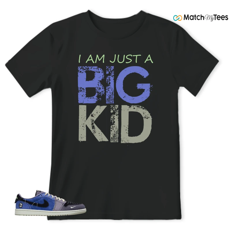 NIKE AIR JORDAN 1 RETRO LOW OG X ZION WILLIAMSON VOODOO ALTERNATE SNEAKER Matching Tees t-shirt
