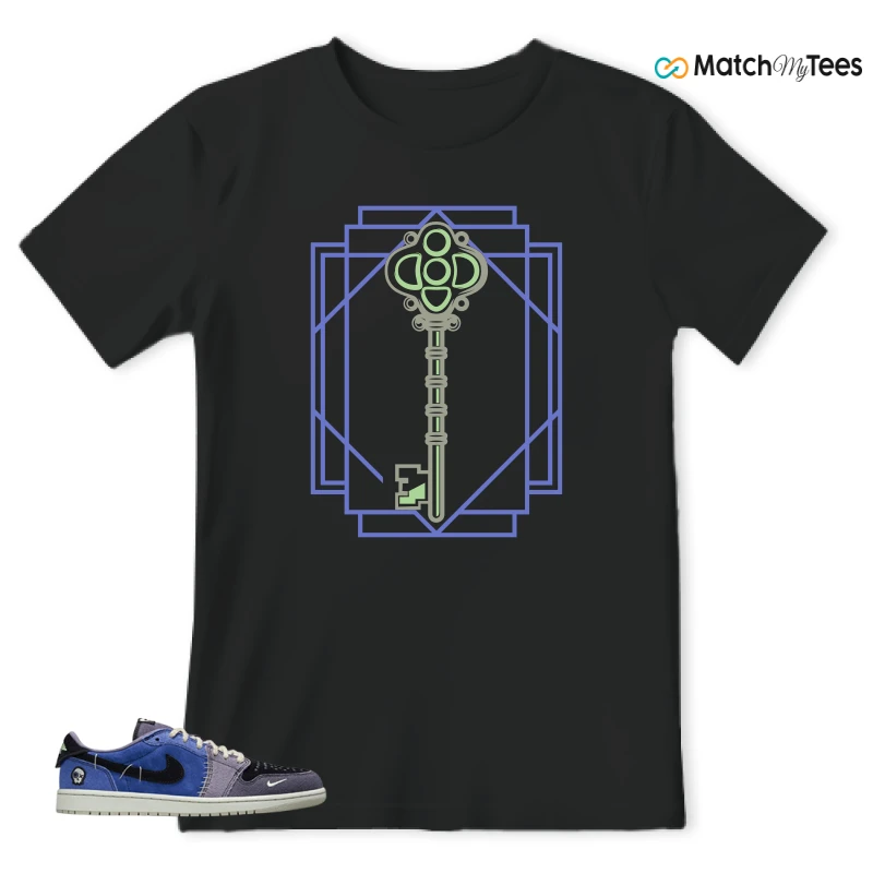 NIKE AIR JORDAN 1 RETRO LOW OG X ZION WILLIAMSON VOODOO ALTERNATE SNEAKER Matching Tees t-shirt
