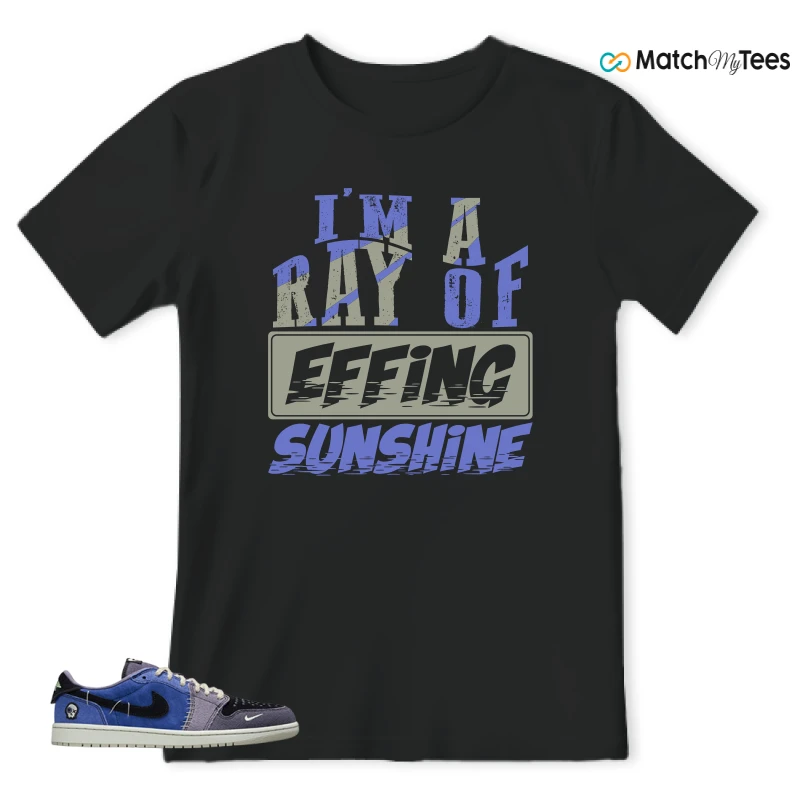 NIKE AIR JORDAN 1 RETRO LOW OG X ZION WILLIAMSON VOODOO ALTERNATE SNEAKER Matching Tees t-shirt