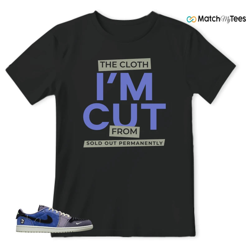 NIKE AIR JORDAN 1 RETRO LOW OG X ZION WILLIAMSON VOODOO ALTERNATE SNEAKER Matching Tees t-shirt