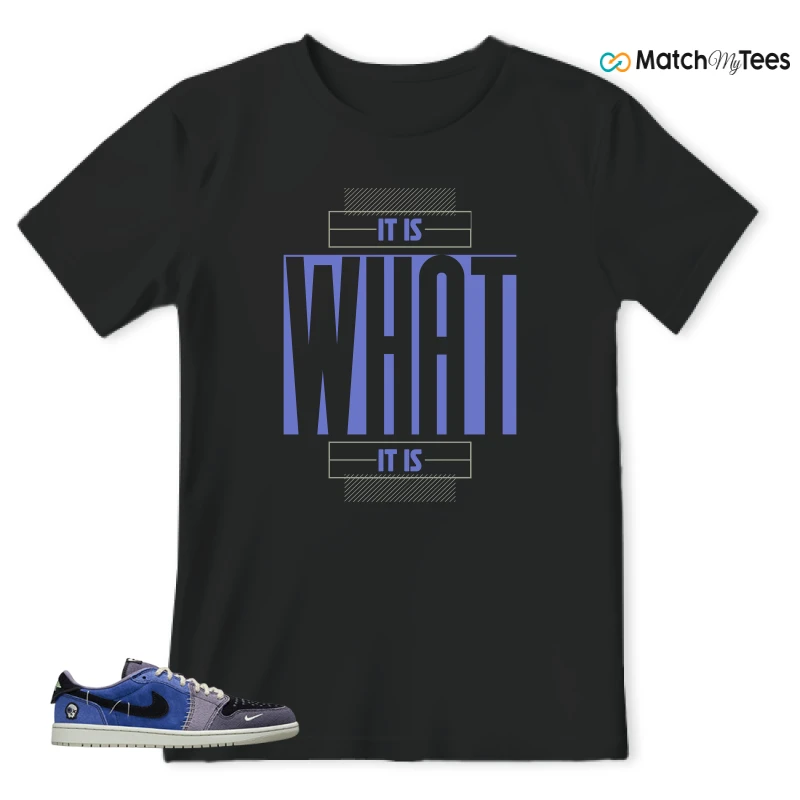NIKE AIR JORDAN 1 RETRO LOW OG X ZION WILLIAMSON VOODOO ALTERNATE SNEAKER Matching Tees t-shirt