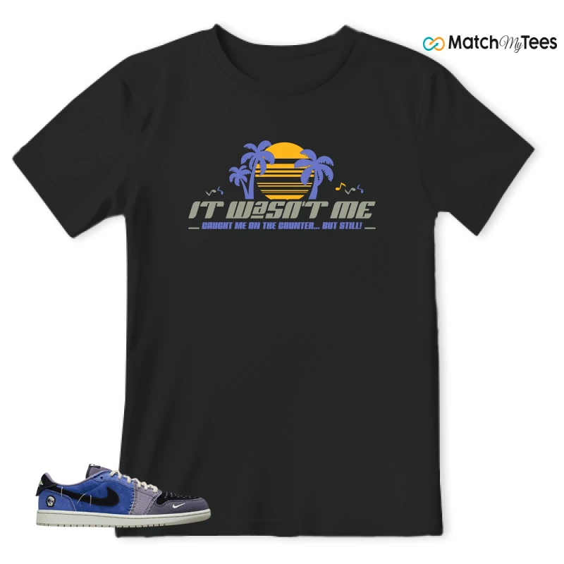 NIKE AIR JORDAN 1 RETRO LOW OG X ZION WILLIAMSON VOODOO ALTERNATE SNEAKER Matching Tees t-shirt