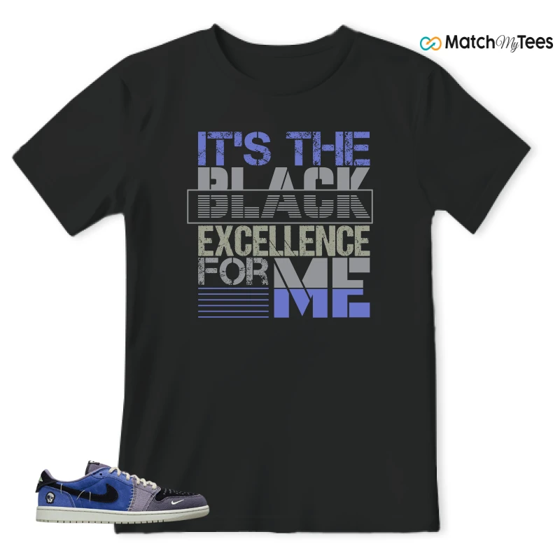 NIKE AIR JORDAN 1 RETRO LOW OG X ZION WILLIAMSON VOODOO ALTERNATE SNEAKER Matching Tees t-shirt