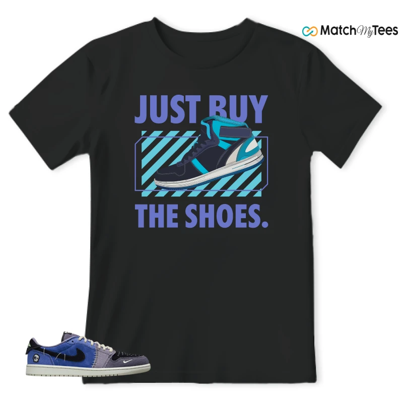 NIKE AIR JORDAN 1 RETRO LOW OG X ZION WILLIAMSON VOODOO ALTERNATE SNEAKER Matching Tees t-shirt