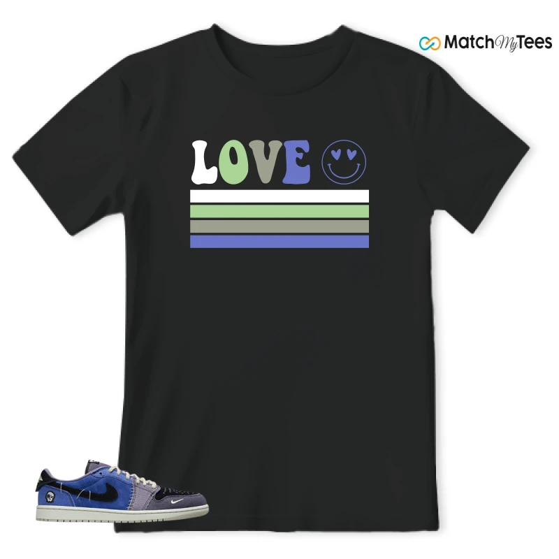 NIKE AIR JORDAN 1 RETRO LOW OG X ZION WILLIAMSON VOODOO ALTERNATE SNEAKER Matching Tees t-shirt
