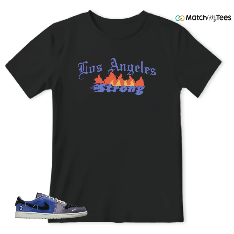 NIKE AIR JORDAN 1 RETRO LOW OG X ZION WILLIAMSON VOODOO ALTERNATE SNEAKER Matching Tees t-shirt