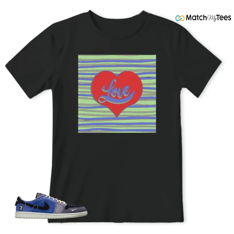 NIKE AIR JORDAN 1 RETRO LOW OG X ZION WILLIAMSON VOODOO ALTERNATE SNEAKER Matching Tees t-shirt