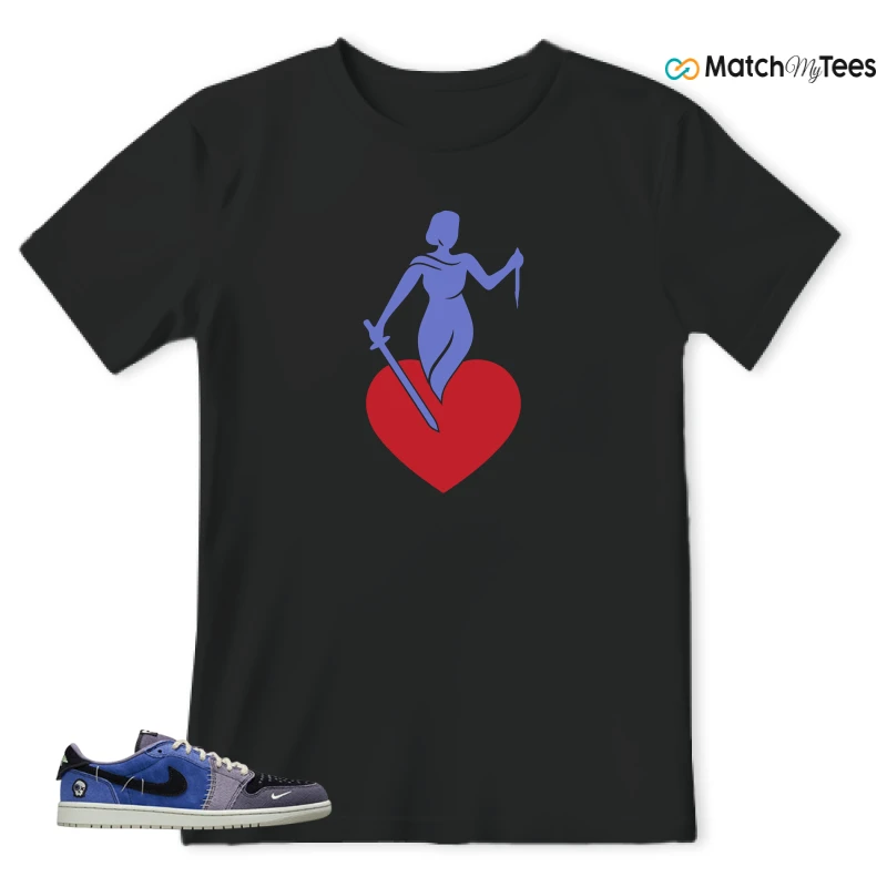 NIKE AIR JORDAN 1 RETRO LOW OG X ZION WILLIAMSON VOODOO ALTERNATE SNEAKER Matching Tees t-shirt