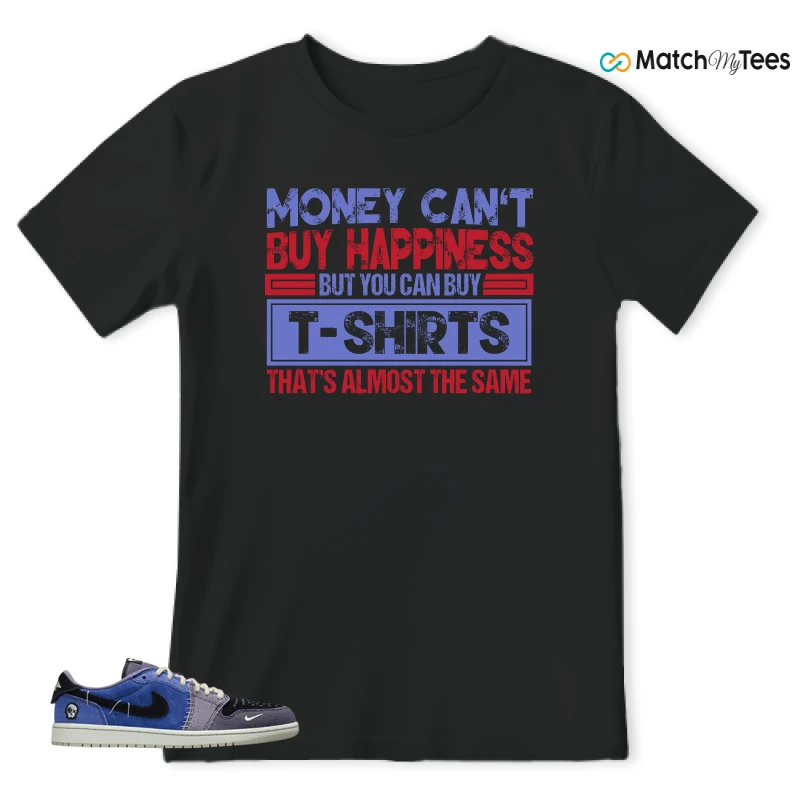 NIKE AIR JORDAN 1 RETRO LOW OG X ZION WILLIAMSON VOODOO ALTERNATE SNEAKER Matching Tees t-shirt