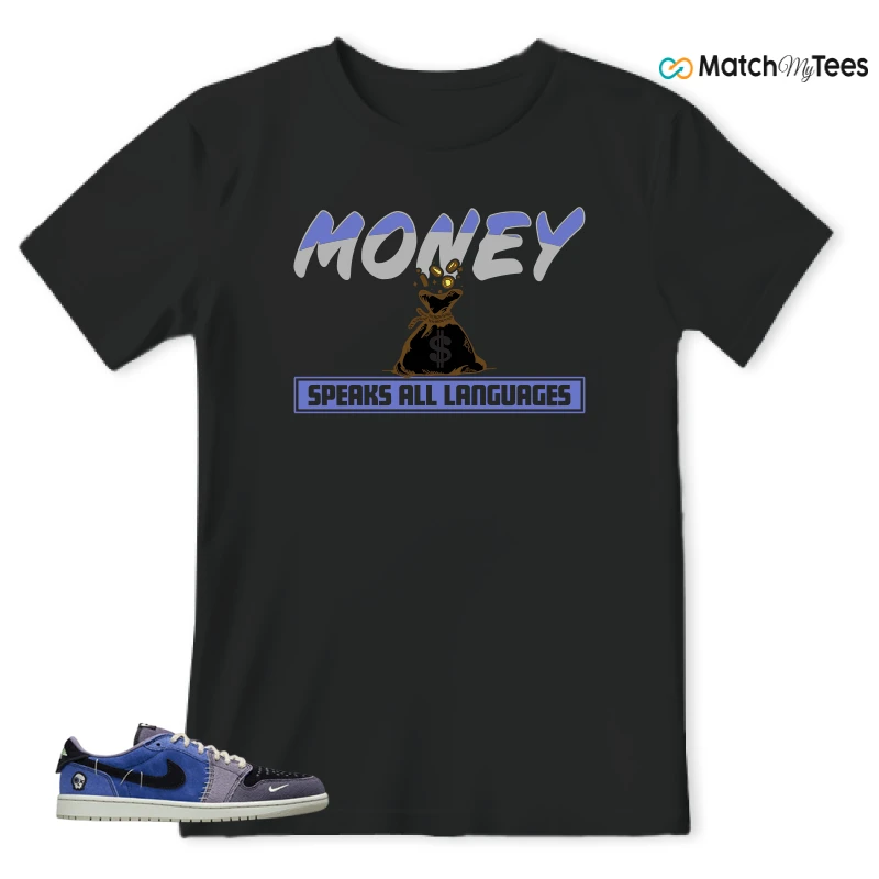 NIKE AIR JORDAN 1 RETRO LOW OG X ZION WILLIAMSON VOODOO ALTERNATE SNEAKER Matching Tees t-shirt