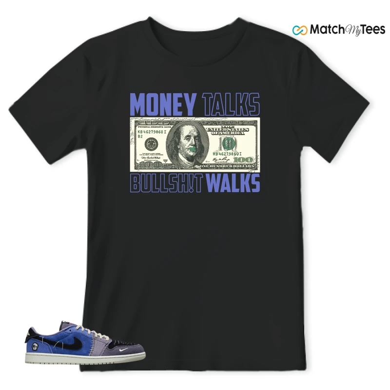 NIKE AIR JORDAN 1 RETRO LOW OG X ZION WILLIAMSON VOODOO ALTERNATE SNEAKER Matching Tees t-shirt