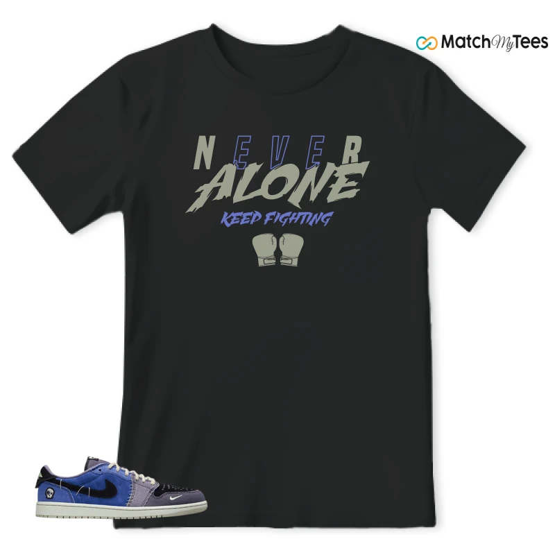 NIKE AIR JORDAN 1 RETRO LOW OG X ZION WILLIAMSON VOODOO ALTERNATE SNEAKER Matching Tees t-shirt