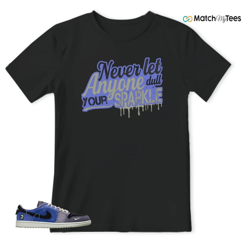 NIKE AIR JORDAN 1 RETRO LOW OG X ZION WILLIAMSON VOODOO ALTERNATE SNEAKER Matching Tees t-shirt