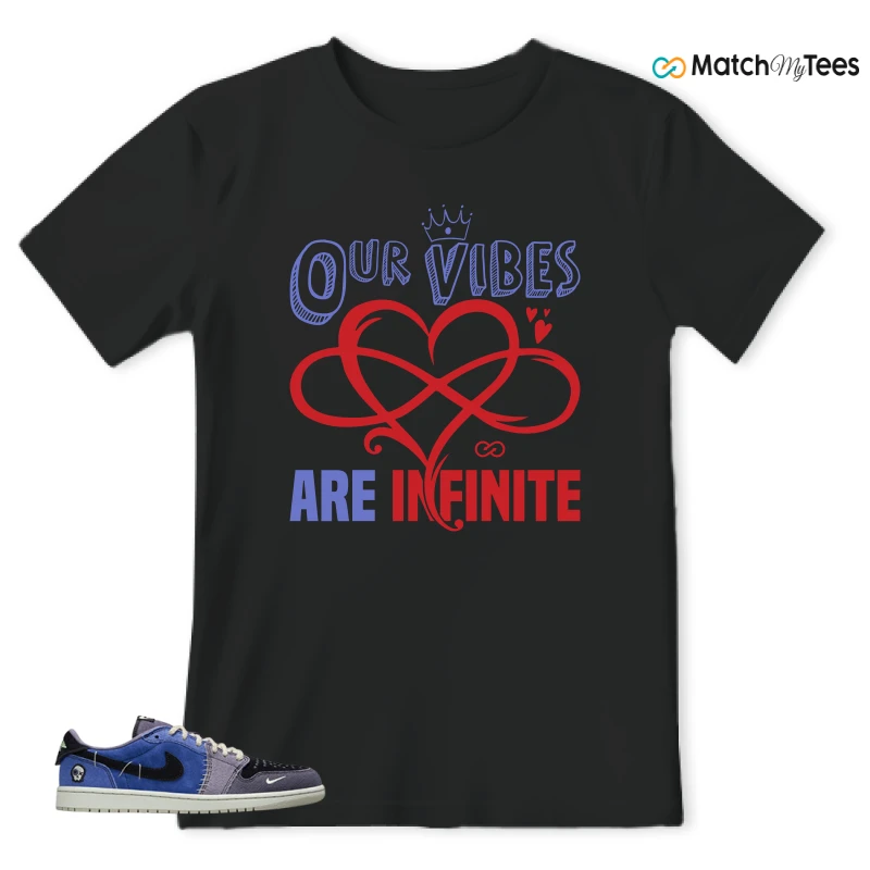NIKE AIR JORDAN 1 RETRO LOW OG X ZION WILLIAMSON VOODOO ALTERNATE SNEAKER Matching Tees t-shirt