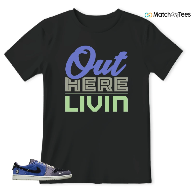 NIKE AIR JORDAN 1 RETRO LOW OG X ZION WILLIAMSON VOODOO ALTERNATE SNEAKER Matching Tees t-shirt
