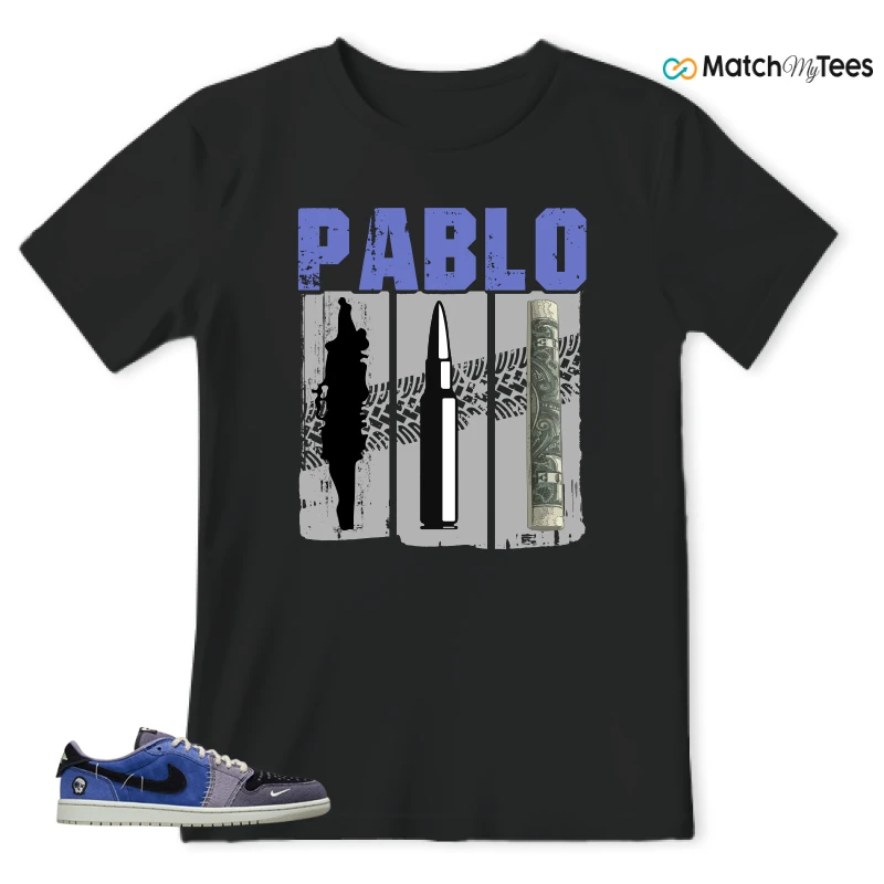 NIKE AIR JORDAN 1 RETRO LOW OG X ZION WILLIAMSON VOODOO ALTERNATE SNEAKER Matching Tees t-shirt