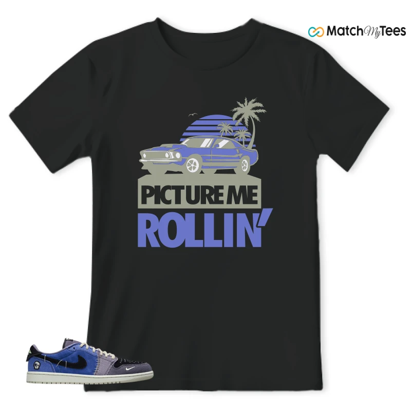 NIKE AIR JORDAN 1 RETRO LOW OG X ZION WILLIAMSON VOODOO ALTERNATE SNEAKER Matching Tees t-shirt