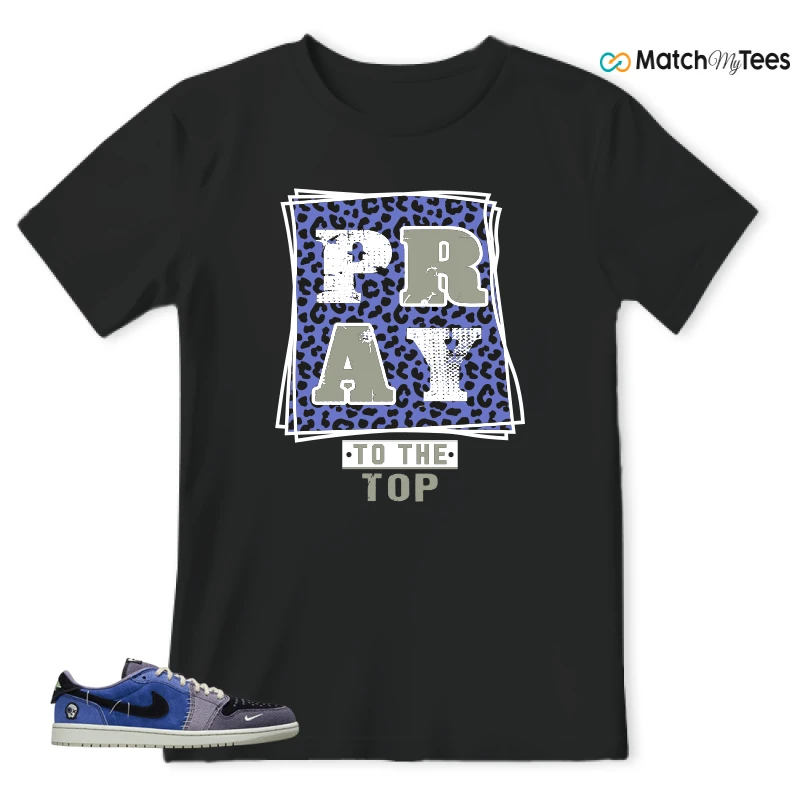 NIKE AIR JORDAN 1 RETRO LOW OG X ZION WILLIAMSON VOODOO ALTERNATE SNEAKER Matching Tees t-shirt