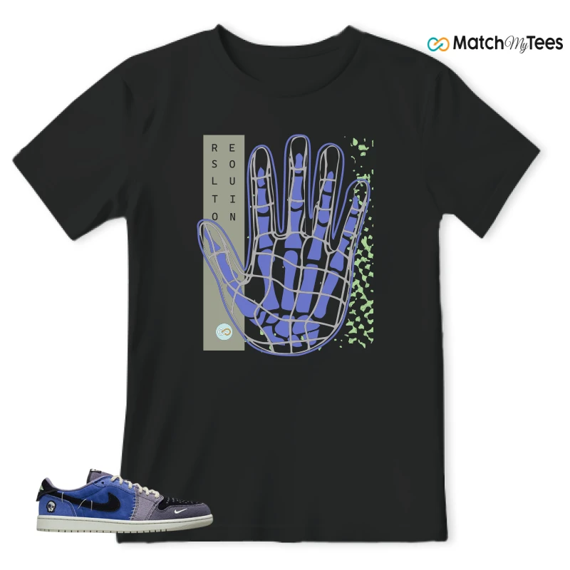 NIKE AIR JORDAN 1 RETRO LOW OG X ZION WILLIAMSON VOODOO ALTERNATE SNEAKER Matching Tees t-shirt