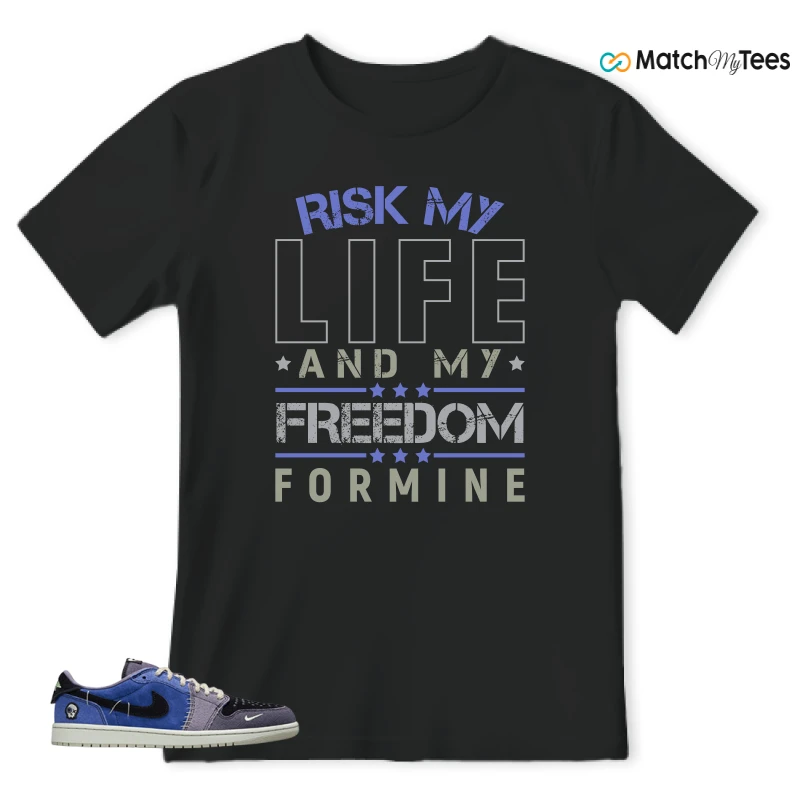 NIKE AIR JORDAN 1 RETRO LOW OG X ZION WILLIAMSON VOODOO ALTERNATE SNEAKER Matching Tees t-shirt