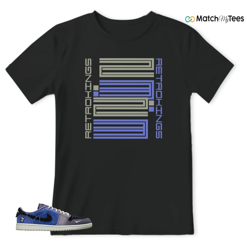 NIKE AIR JORDAN 1 RETRO LOW OG X ZION WILLIAMSON VOODOO ALTERNATE SNEAKER Matching Tees t-shirt