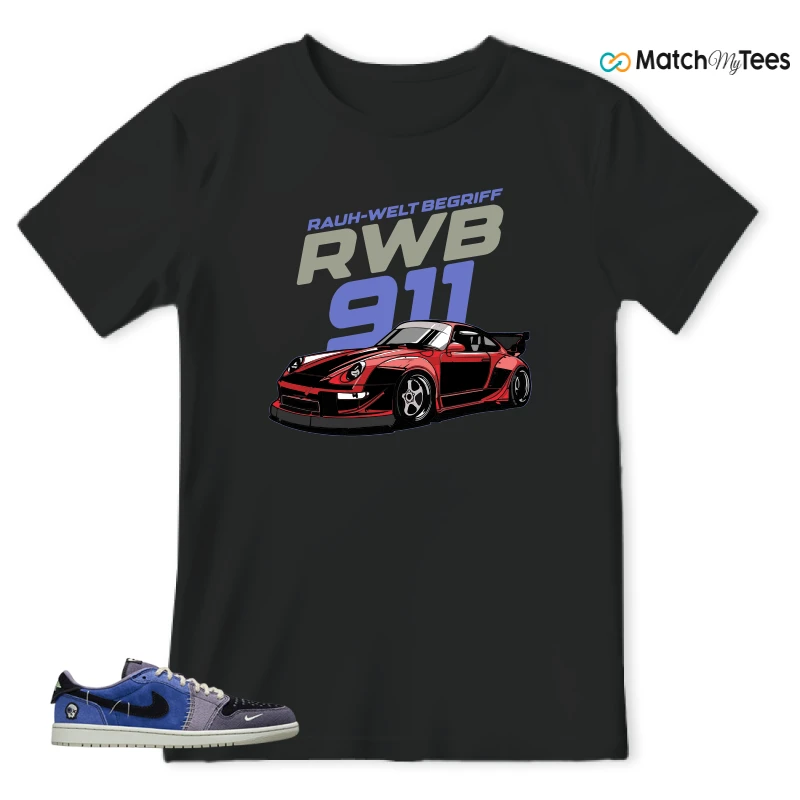 NIKE AIR JORDAN 1 RETRO LOW OG X ZION WILLIAMSON VOODOO ALTERNATE SNEAKER Matching Tees t-shirt