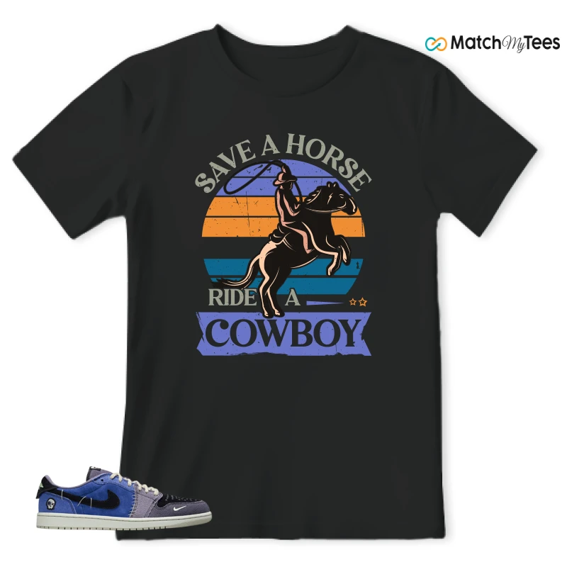 NIKE AIR JORDAN 1 RETRO LOW OG X ZION WILLIAMSON VOODOO ALTERNATE SNEAKER Matching Tees t-shirt