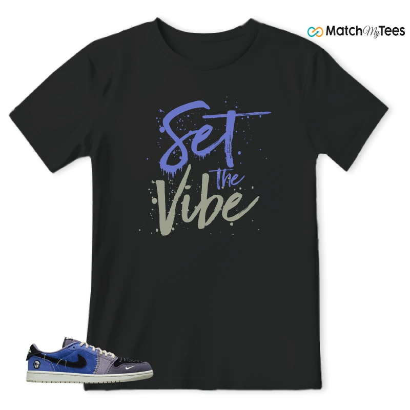 NIKE AIR JORDAN 1 RETRO LOW OG X ZION WILLIAMSON VOODOO ALTERNATE SNEAKER Matching Tees t-shirt