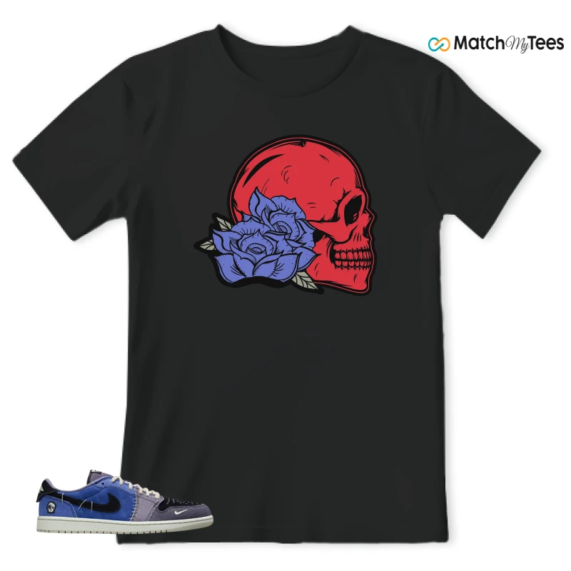 NIKE AIR JORDAN 1 RETRO LOW OG X ZION WILLIAMSON VOODOO ALTERNATE SNEAKER Matching Tees t-shirt
