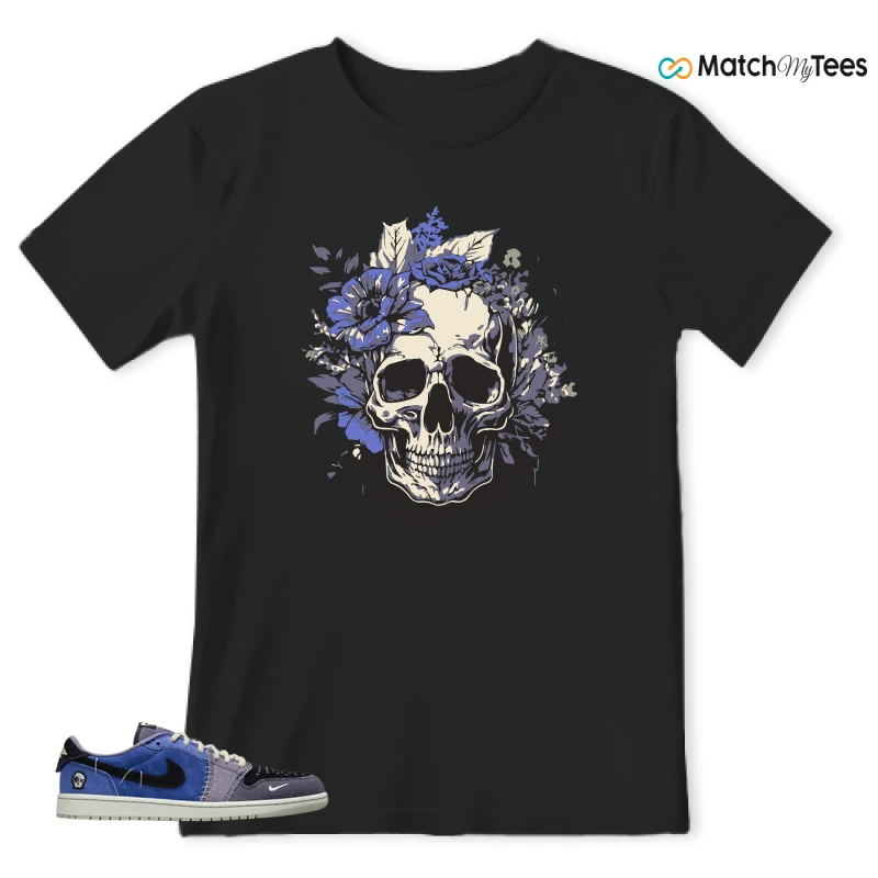 NIKE AIR JORDAN 1 RETRO LOW OG X ZION WILLIAMSON VOODOO ALTERNATE SNEAKER Matching Tees t-shirt