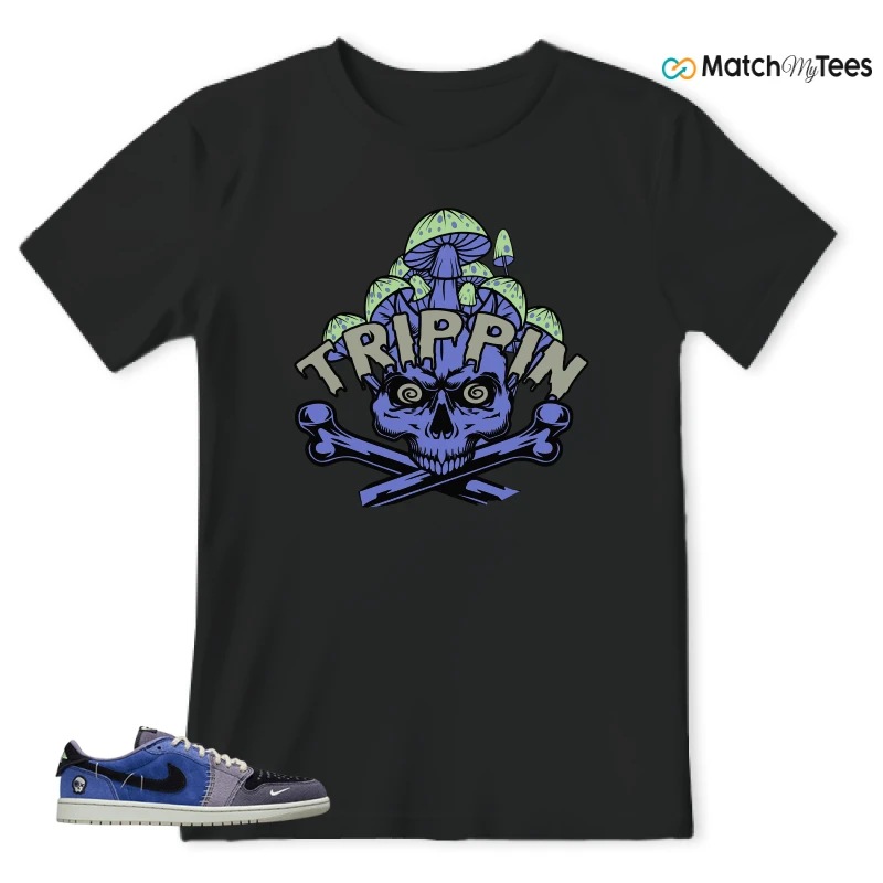 NIKE AIR JORDAN 1 RETRO LOW OG X ZION WILLIAMSON VOODOO ALTERNATE SNEAKER Matching Tees t-shirt