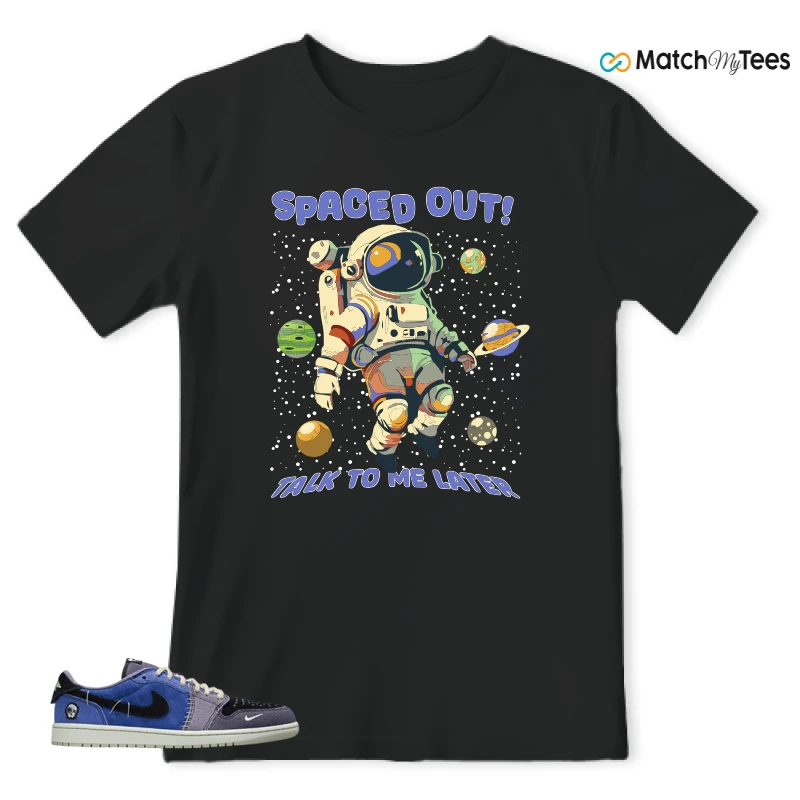 NIKE AIR JORDAN 1 RETRO LOW OG X ZION WILLIAMSON VOODOO ALTERNATE SNEAKER Matching Tees t-shirt